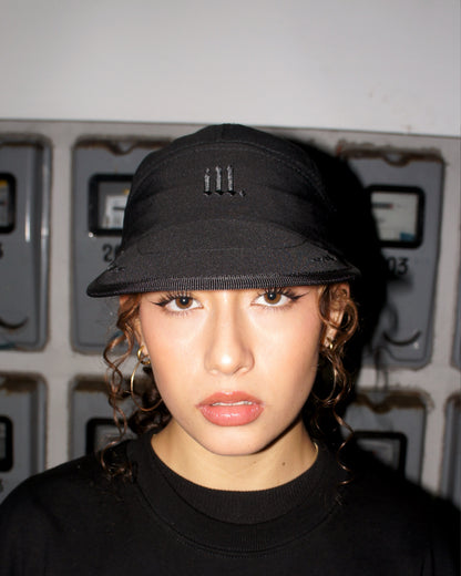 FIVE PANEL illVISION 3PLE BLACK